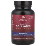 Multi Collagen Advanced, долголетие, 90 капсул — Ancient Nutrition