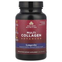 Multi Collagen Advanced, долголетие, 90 капсул — Ancient Nutrition