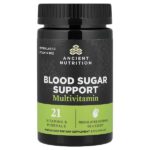 мультивитамины для поддержания уровня сахара в крови, 60 капсул — Ancient Nutrition