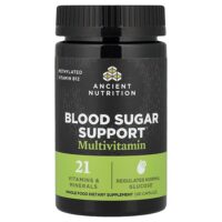 мультивитамины для поддержания уровня сахара в крови, 60 капсул — Ancient Nutrition