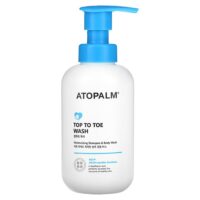 Top to Toe Wash, увлажняющий шампунь и гель для душа, 300 мл (10,1 жидк. унции) — Atopalm