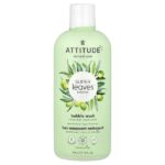 Super Leaves™ Science, пенка для стирки, листья оливкового дерева, 473 мл (16 жидк. унций) — ATTITUDE