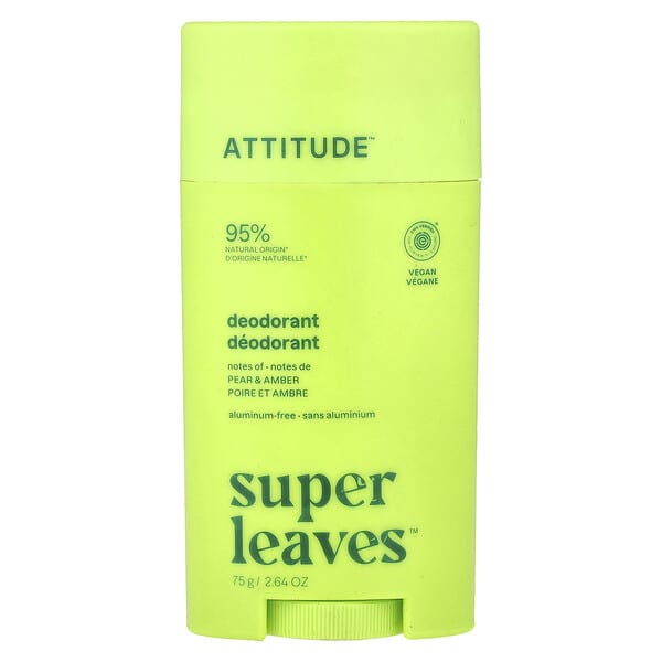 att11979_v_8.jpg Super Leaves™, дезодорант-стик, груша и янтарь, 75 г (2,64 унции) — ATTITUDE