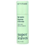 Super Leaves™, бальзам для губ, свежая мята, 8,5 г (0,3 унции) — ATTITUDE