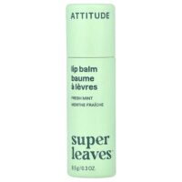 Super Leaves™, бальзам для губ, свежая мята, 8,5 г (0,3 унции) — ATTITUDE
