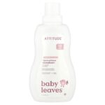 Baby Leaves™, кондиционер для белья, без запаха, 40 стирок, 1 л (33,8 жидк. унции) — ATTITUDE