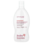 Baby Leaves®, бутылочка с жидкостью для мытья посуды, без запаха, 700 мл (23,7 жидк. унции) — ATTITUDE