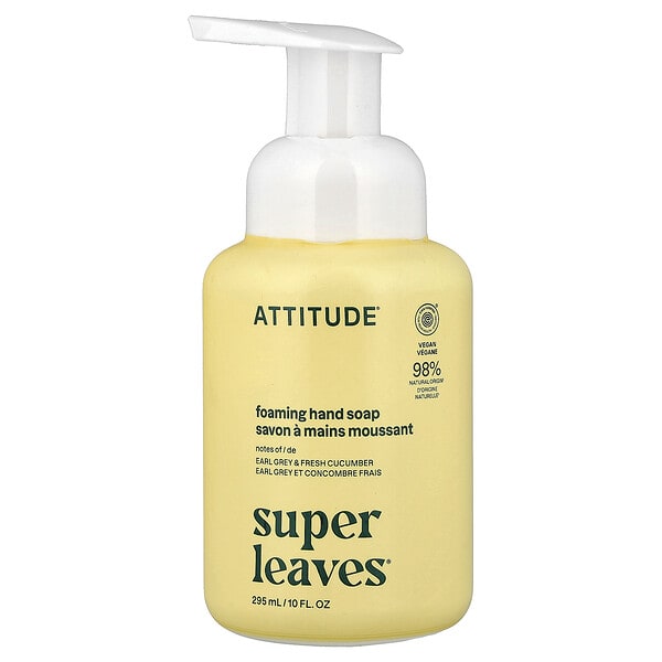 att14082_v_56.jpg Super Leaves®, мыло-пенка для рук, 295 мл (10 жидк. унций) — ATTITUDE