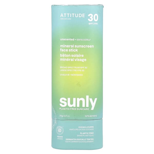 att16094_v_8.jpg Sunly, минеральное солнцезащитное средство-стик для лица, SPF 30, без запаха, 20 г (0,7 унции) — ATTITUDE