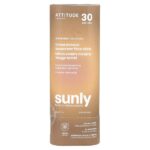 Минеральный солнцезащитный стик с тонирующим эффектом, SPF 30, без запаха, 20 г (0,7 унции) — ATTITUDE