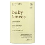 Baby Leaves™, массажное масло-стик, сладкий миндаль, 30 г (1 унция) — ATTITUDE