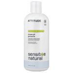 Sensitive Natural, гель для душа, без запаха, 473 мл (16 жидк. Унций) — ATTITUDE