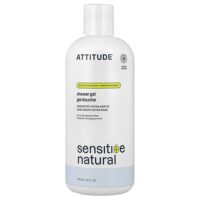 Sensitive Natural, гель для душа, без запаха, 473 мл (16 жидк. Унций) — ATTITUDE