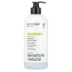 Oatmeal Sensitive, натуральное мыло для рук, без запаха, 473 мл (16 жидк. унц.) — ATTITUDE