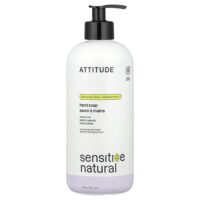 Sensitive Natural, мыло для рук, сладкий жасмин, 473 мл (16 жидк. унций) — ATTITUDE
