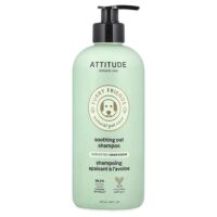Furry Friends, Natural Pet Care, успокаивающий шампунь из овса, без запаха, 473 мл (16 жидк. унц.) — ATTITUDE