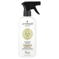 Furry Friends, Natural Pet Care™, средство для удаления пятен и запахов, лаванда, 473 мл (16 жидк. Унций) — ATTITUDE
