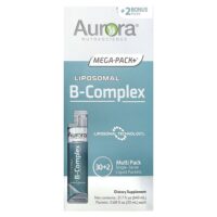 Liposomal B Complex, 32 пакетика по 20 мл (0,68 жидк. Унции) — Aurora Nutrascience
