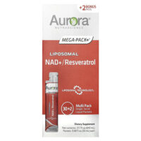 Липосомальный НАД + / ресвератрол, 32 пакетика по 20 мл (0,68 жидк. Унции) — Aurora Nutrascience