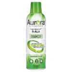 Mega-Liposomal R-ALA, R-альфа липоевая кислота, со вкусом органических фруктов, 480 мл (16 жидк. унций) — Aurora Nutrascience
