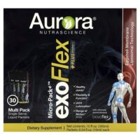 Micro-Pack+™ exoFlex + витамин C, 30 пакетиков по 10 мл (0,34 жидк. унции) — Aurora Nutrascience
