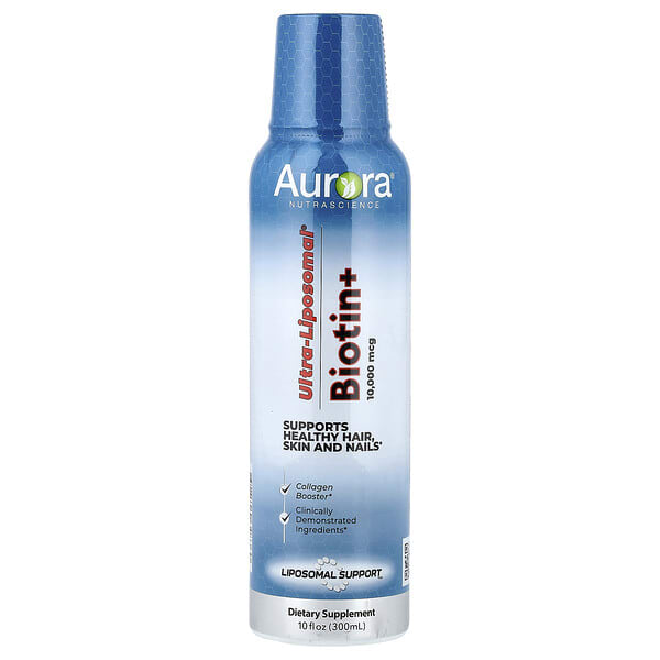 aun64836_v_24.jpg Ultra-Liposomal®, биотин+, 300 мл (10 жидк. унций) — Aurora Nutrascience