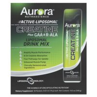 Active Liposomal®, креатин с ГАК и R-ALA, 30 пакетиков по 18 г (0,63 унции) — Aurora Nutrascience