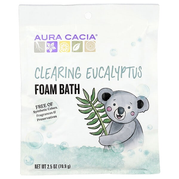 aur88597_v_21.jpg очищающая пена для ванны, эвкалипт, 70,9 г (2,5 унции) — Aura Cacia