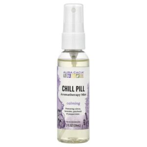 Chill Pill мист Essential Solutions, 2 жидких унции (59 мл) — Aura Cacia