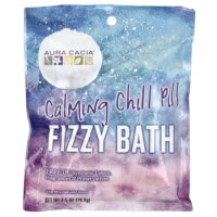 Fizzy Bath, успокаивающая таблетка от простуды, 70,9 г (2,5 унции) — Aura Cacia