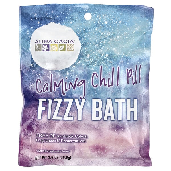 aur88953_v_6.jpg Fizzy Bath, успокаивающая таблетка от простуды, 70,9 г (2,5 унции) — Aura Cacia