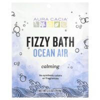 Fizzy Bath, океанический воздух, 70,9 г (2,5 унции) — Aura Cacia