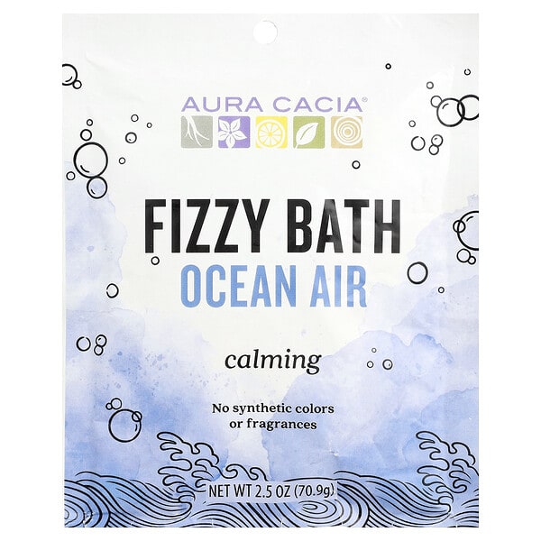 aur88968_v_2.jpg Fizzy Bath, океанический воздух, 70,9 г (2,5 унции) — Aura Cacia