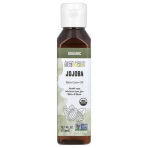 Масло жожоба для ухода за кожей, 4 жидких унций ( 118 мл ) — Aura Cacia