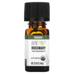 чистое эфирное масло, органический розмарин, 7,4 мл (0,25 жидк. унции) — Aura Cacia