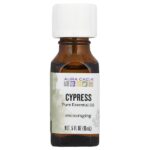 100% чистое эфирное масло, кипарис, 15 мл (0,5 жидк. унции) — Aura Cacia