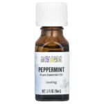 Pure Essential Oil, Peppermint, .5 fl oz (15 ml) — Aura Cacia