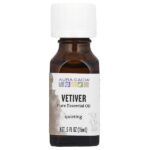 Чистое эфирное масло, ветивер, 15 мл (0,5 жидк. унции) — Aura Cacia