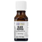 Чистое эфирное масло, черный перец, 15 мл (0,5 жидк. унц.) — Aura Cacia