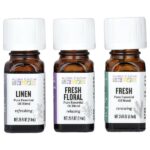 Fresh Home, смеси чистых эфирных масел, 3 флакона по 7,4 мл (0,25 жидк. унции) — Aura Cacia