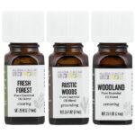 A Way In The Woods, набор чистых эфирных масел, 3 флакона по 7,4 мл (0,25 жидк. унции) — Aura Cacia