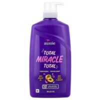 Total Miracle, кондиционер с абрикосовым маслом, для всех типов волос, 778 мл (26,2 жидк. унции) — Aussie