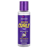 Miracle Curls, увлажняющее масло с кокосовым маслом, 95 мл (3,2 жидк. унции) — Aussie
