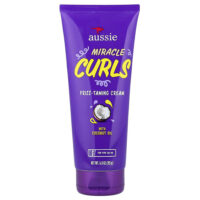Miracle Curls, крем для укрощения пушения, с кокосовым маслом, 193 г (6,8 унции) — Aussie