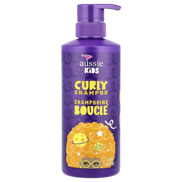 aus18852_v_12.jpg Kids, Curly Shampoo, солнечные тропические фрукты, 475 мл (16 жидк. унц.) — Aussie