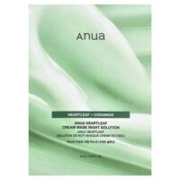 Heartleaf, крем-маска, ночной раствор, 25 мл (0,84 жидк. унции) — Anua
