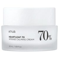 Heartleaf 70, интенсивный успокаивающий крем, 50 мл (1,69 жидк. унции) — Anua