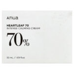 Heartleaf 70, интенсивный успокаивающий крем, 50 мл (1,69 жидк. унции) — Anua — изображение 2
