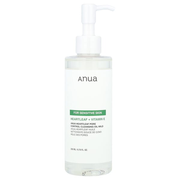 auu73502_v_21.jpg Heartleaf Pore Control, очищающее масло, мягкое, 200 мл (6,76 жидк. Унции) — Anua