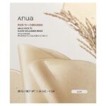 Rice 70 Glow Collagen, маска для лица с коллагеном, 4 шт. по 38 г (1,34 унции) — Anua — изображение 2